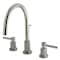 Kingston Brass KS8926DL 8" Widespread Bathroom Faucet, Polished Nickel KS8926DL - alternate 1